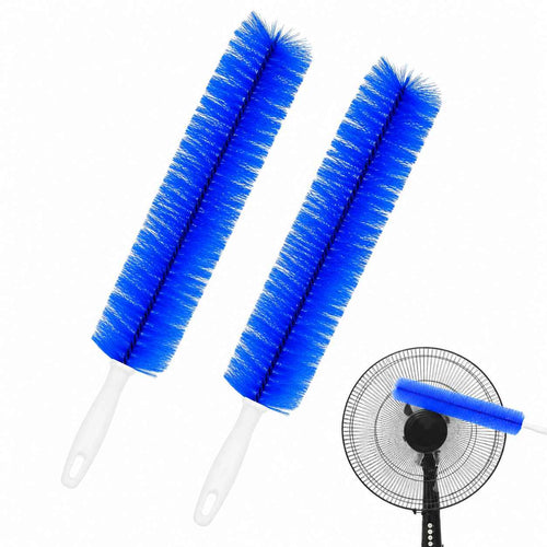 Bendable Microfiber Fan & Duster Brush – Effortless Deep Cleaning