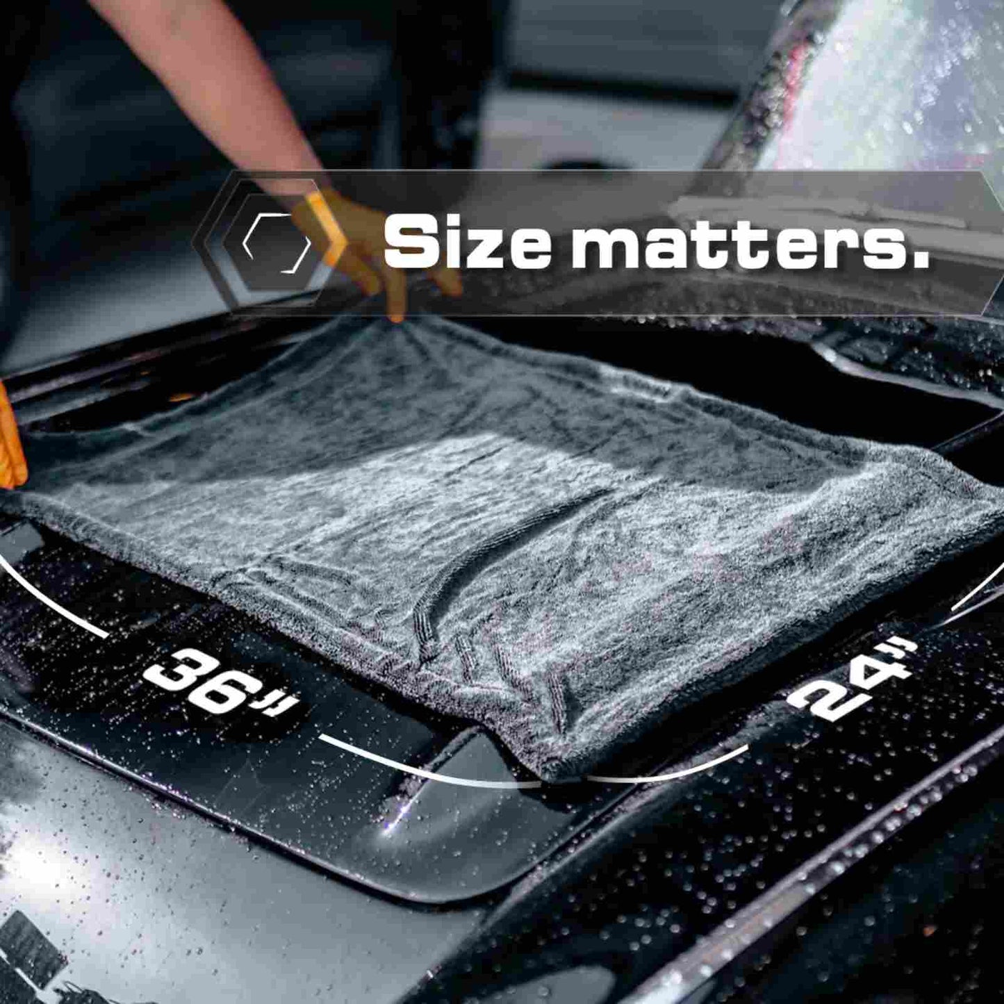 Ultra-Absorbent Microfiber Car Drying Towel