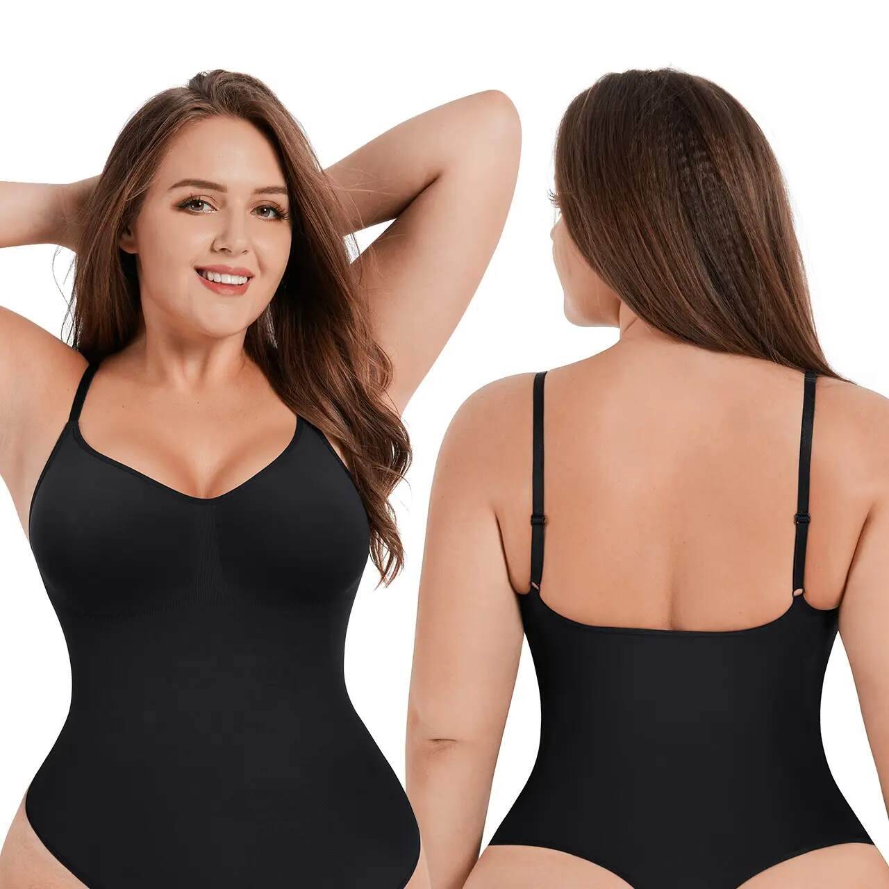 Seamless Tummy Control Shaping Bodysuit