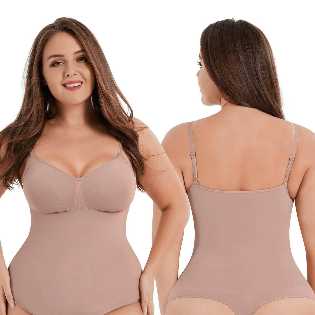 Seamless Tummy Control Shaping Bodysuit