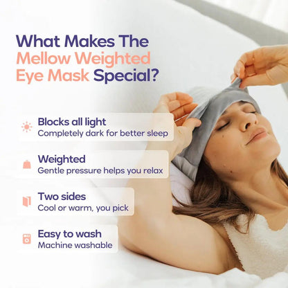 360° Weighted Blackout Sleep Mask
