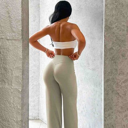 No Front Seam High-Waist Yoga Leggings