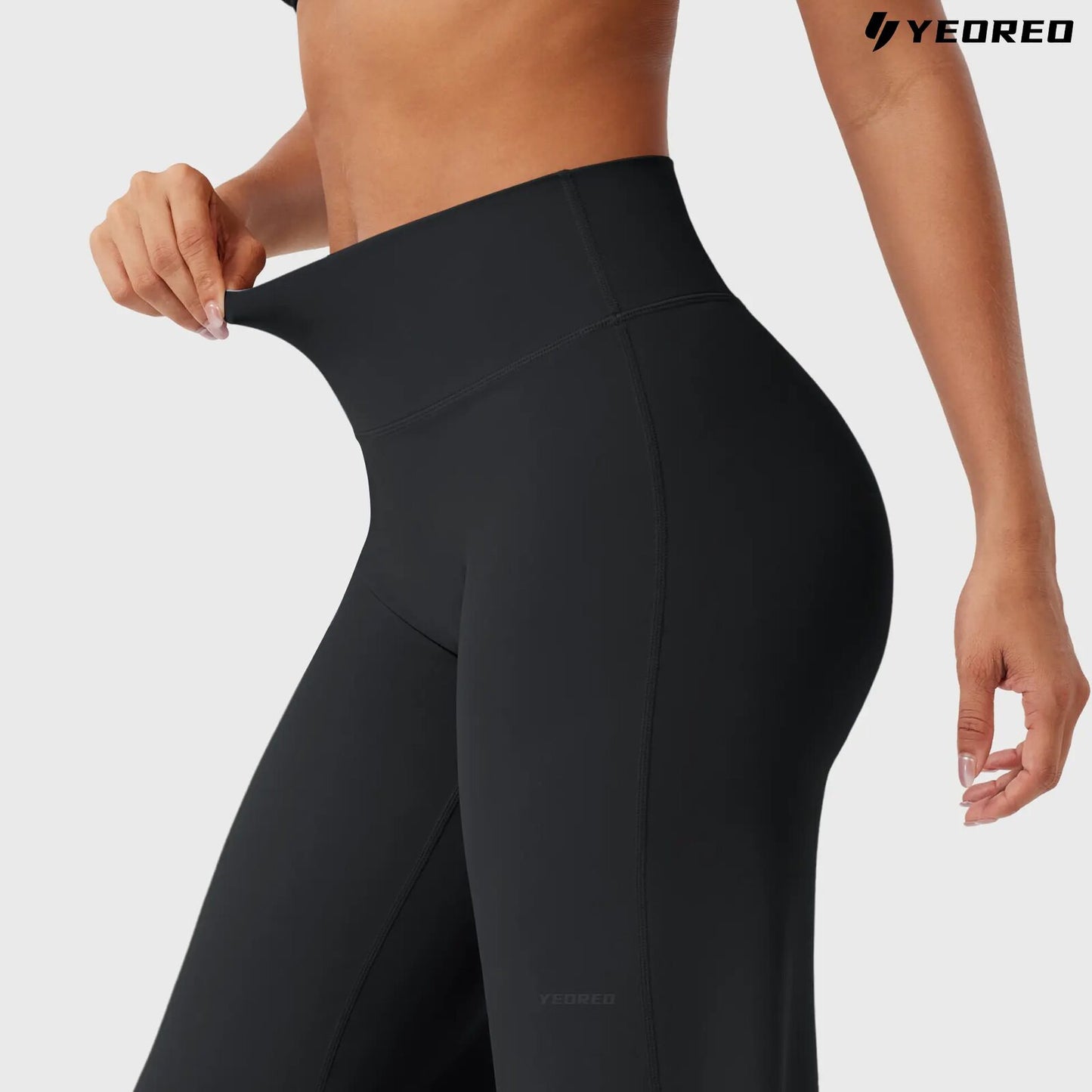 No Front Seam High-Waist Yoga Leggings