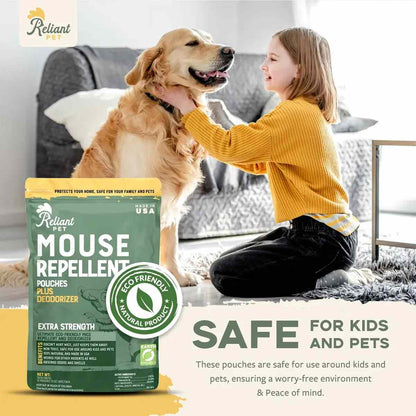 Peppermint Car Mouse Repellent Pouches 12-Pack