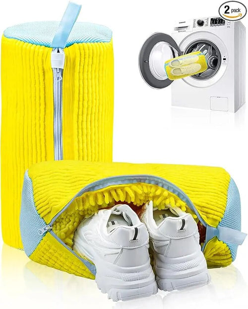 [BUY 1 GET 1 FREE] [BUY 2 GET 1 FREE] Mesh Shoe Washing Bag for Machine Wash