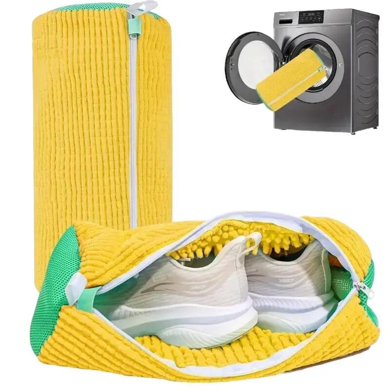 [BUY 1 GET 1 FREE] [BUY 2 GET 1 FREE] Mesh Shoe Washing Bag for Machine Wash