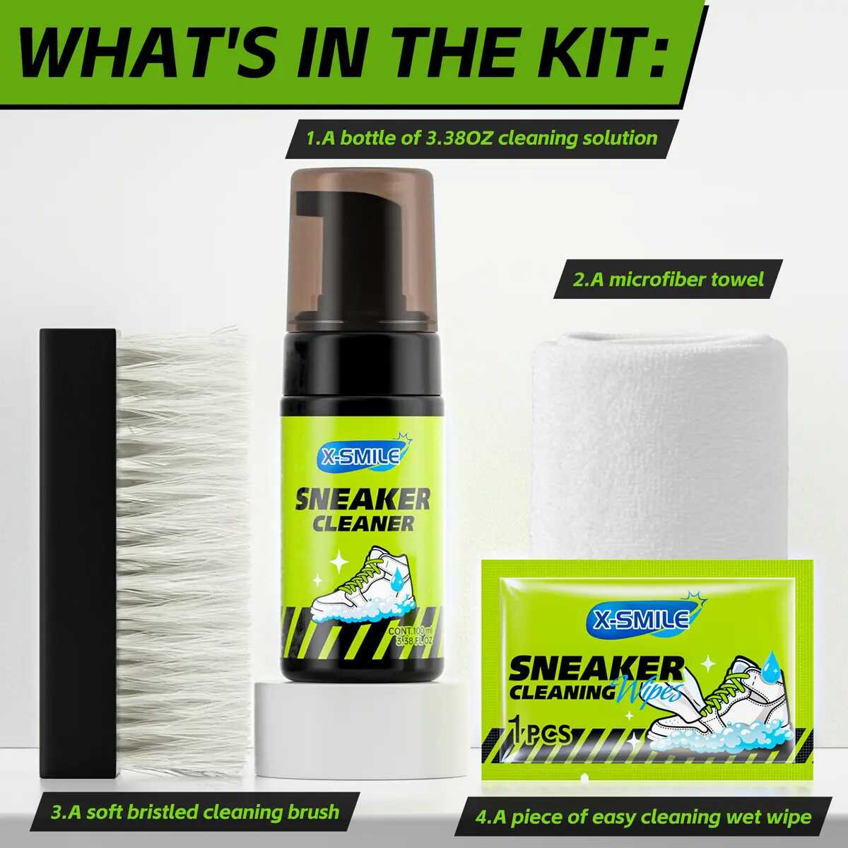 Multi-Purpose Sneaker Cleaning Care Kit