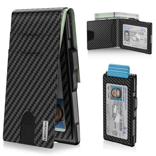 Instant Pop-Up RFID Blocking Metal Wallet