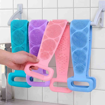 Double-Sided Exfoliating Silicone Back Scrubber