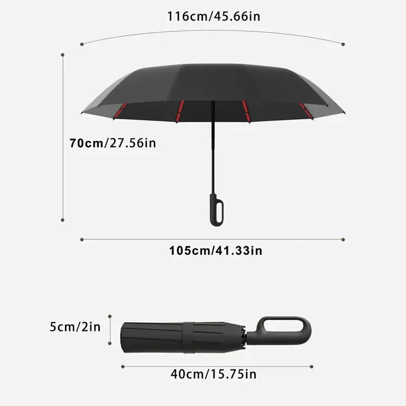 Automatic Windproof Travel Umbrella