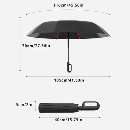 Automatic Windproof Travel Umbrella