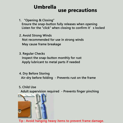 Automatic Windproof Travel Umbrella