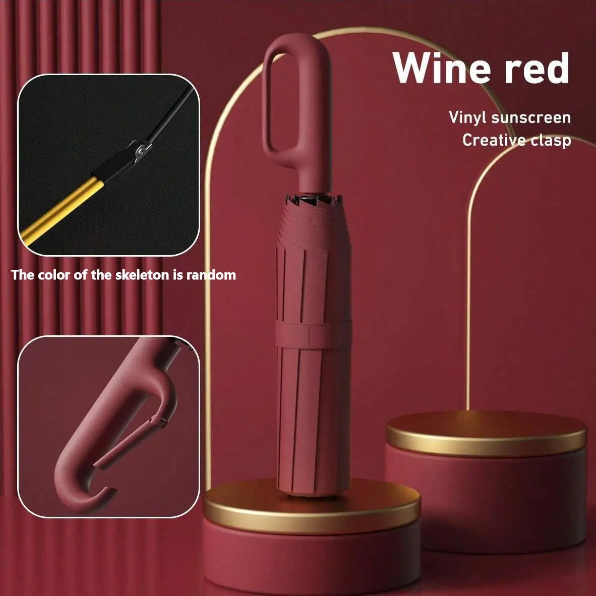 Automatic Windproof Travel Umbrella