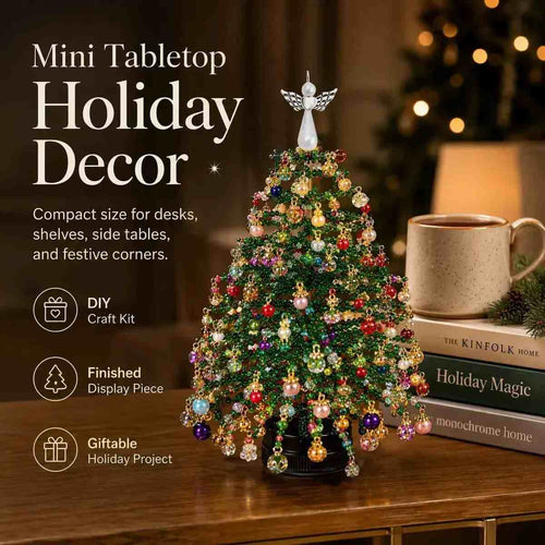 [BUY 1 GET 1 FREE] Sparkling Crystal Christmas Tabletop Decor