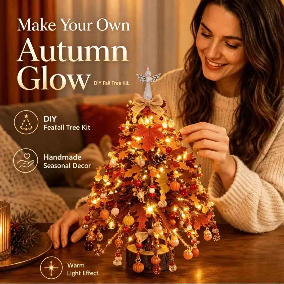 [BUY 1 GET 1 FREE] Sparkling Crystal Christmas Tabletop Decor