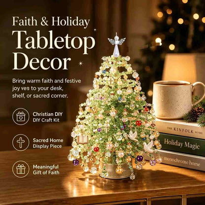 [BUY 1 GET 1 FREE] Sparkling Crystal Christmas Tabletop Decor