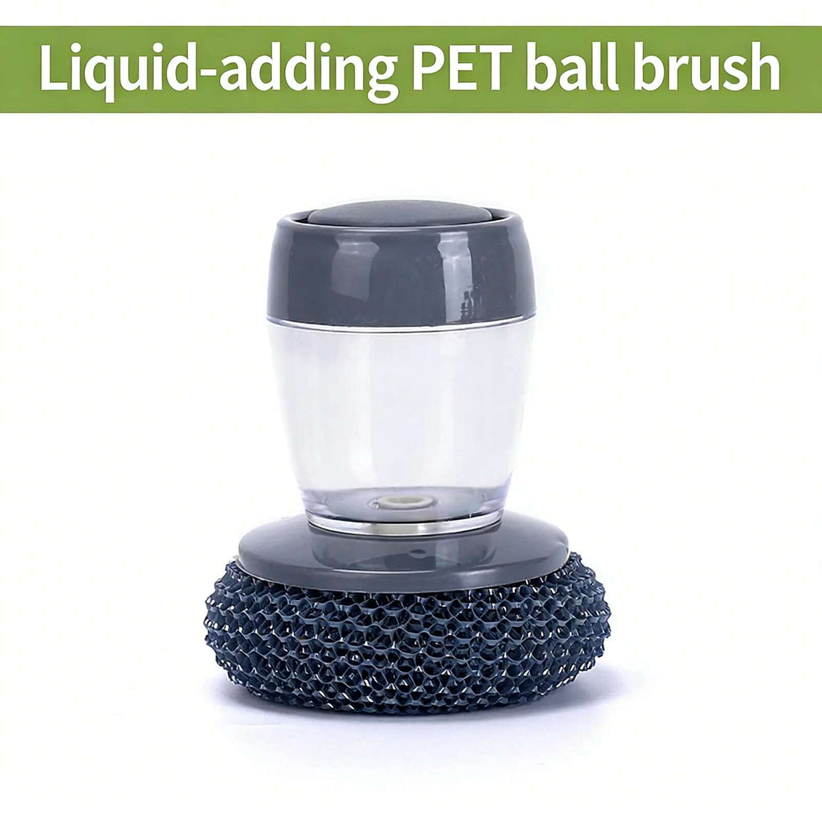 [BUY 1 GET 1 FREE] Soap-Dispensing Kitchen Cleaning Brush