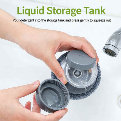 [BUY 1 GET 1 FREE] Soap-Dispensing Kitchen Cleaning Brush