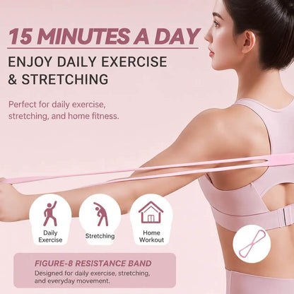 [BUY 1 GET 1 FREE] Figure-8 Resistance Training Band