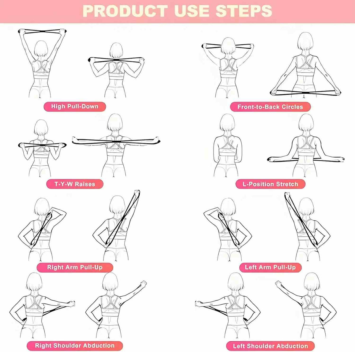 [BUY 1 GET 1 FREE] Figure-8 Resistance Training Band