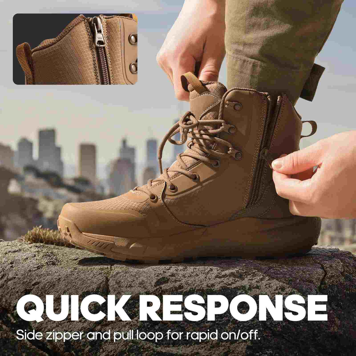 Lightweight Non-Slip Tactical Work Boots