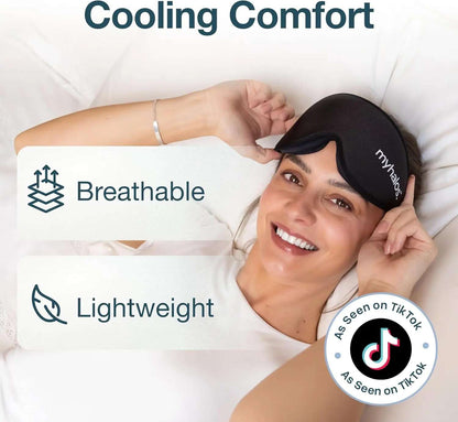 [BUY 1 GET 1 FREE] Zero-Pressure 3D Blackout Sleep Mask