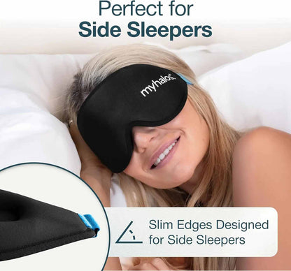 [BUY 1 GET 1 FREE] Zero-Pressure 3D Blackout Sleep Mask