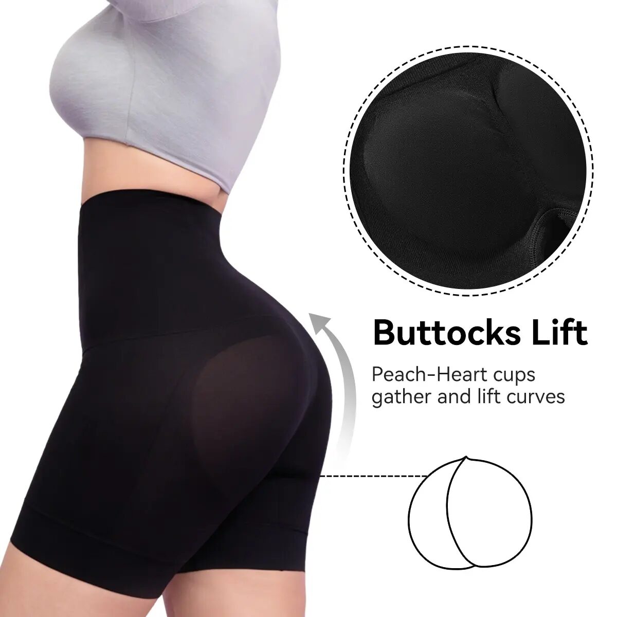 Tummy Control Butt-Lifting Shapewear Shorts