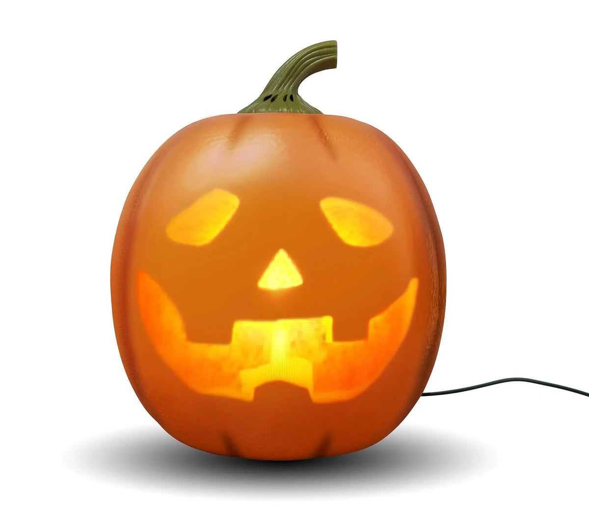 Motion-Sensor Talking Pumpkin Projector