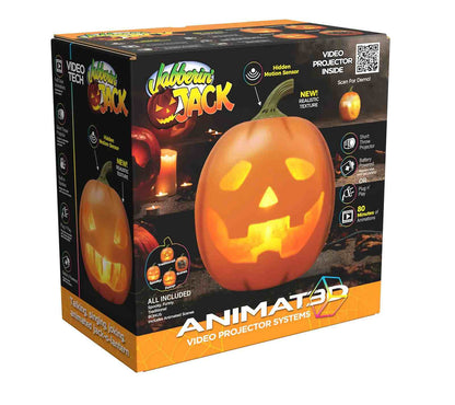 Motion-Sensor Talking Pumpkin Projector