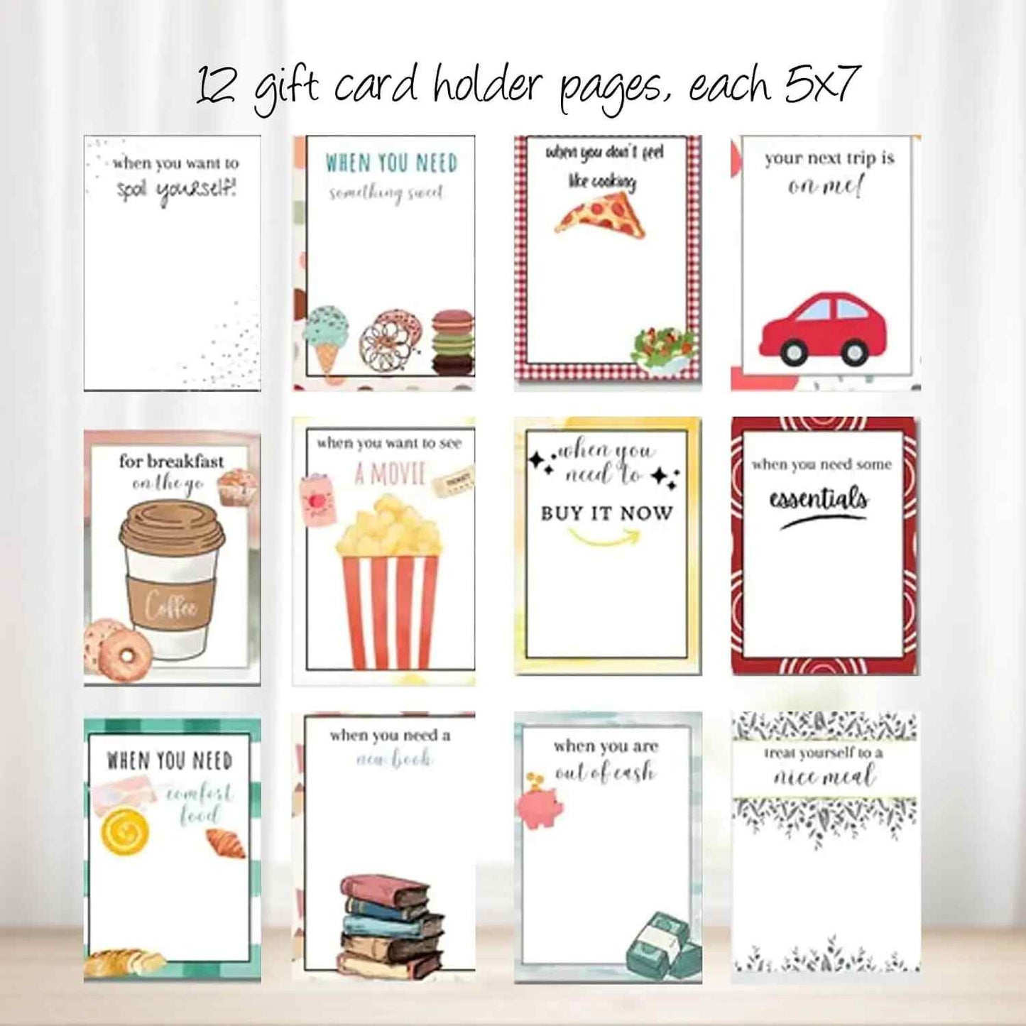 [BUY 1 GET 1 FREE] DIY Christmas Gift Card Holder Book