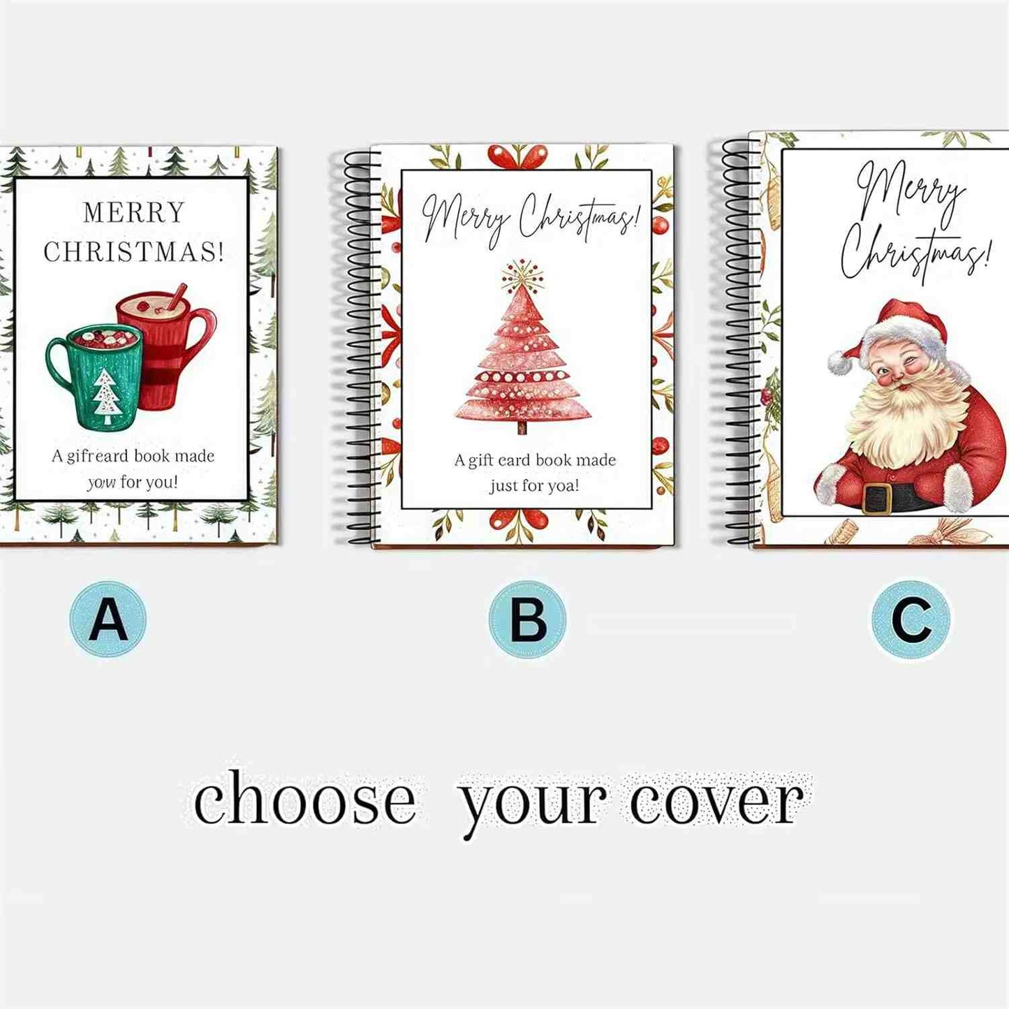 [BUY 1 GET 1 FREE] DIY Christmas Gift Card Holder Book
