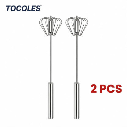 [BUY 1 GET 1 FREE] Semi-Auto Hand-Push Rotary Whisk