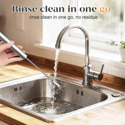 [BUY 1 GET 1 FREE] Semi-Auto Hand-Push Rotary Whisk
