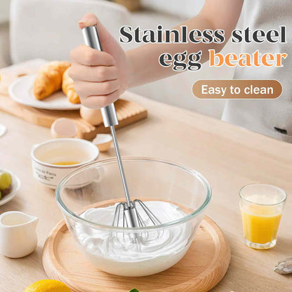 [BUY 1 GET 1 FREE] Semi-Auto Hand-Push Rotary Whisk