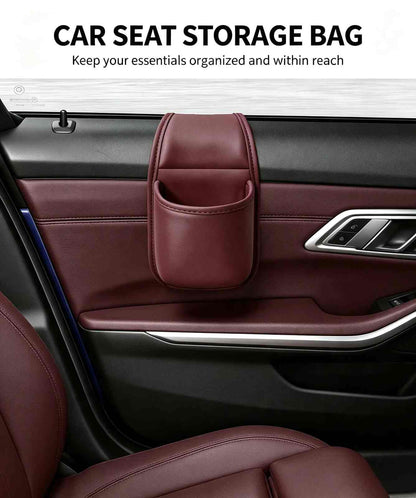 Double-Layer Adhesive Car Door Organizer