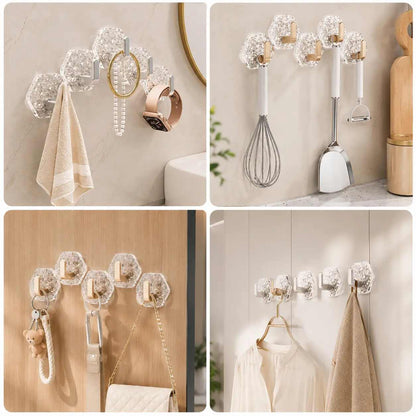 [BUY 1 GET 1 FREE] No-Drill Strong Adhesive Hooks