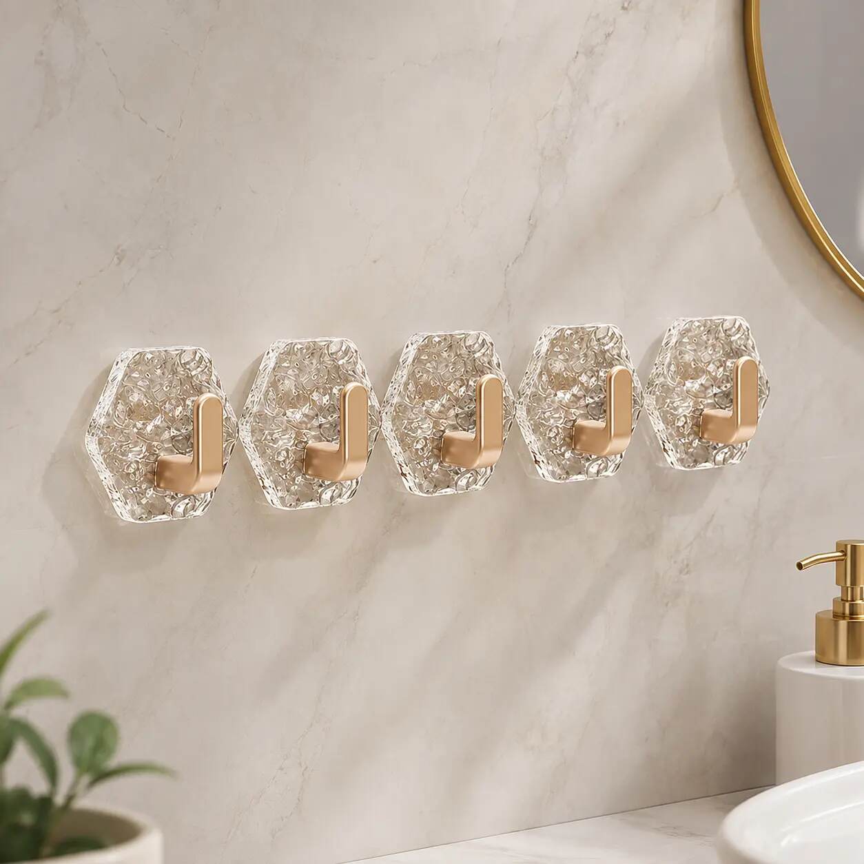 [BUY 1 GET 1 FREE] No-Drill Strong Adhesive Hooks