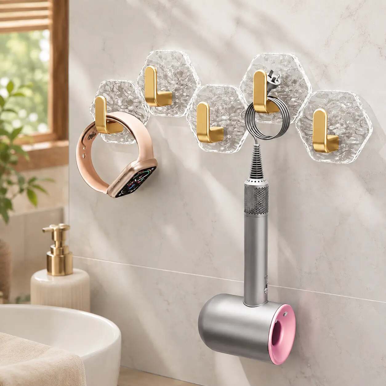 [BUY 1 GET 1 FREE] No-Drill Strong Adhesive Hooks