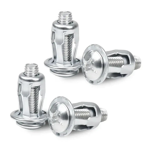 Carbon Steel Rivet Locking Nuts 30-Pack