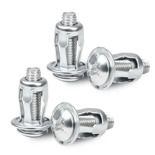 Carbon Steel Rivet Locking Nuts 30-Pack
