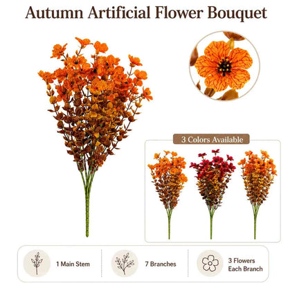 [BUY 1 GET 1 FREE] UV-Resistant Fall Artificial Flower Bouquet