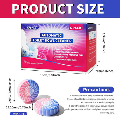 [BUY 2 GET 1 FREE] Dual-Action Automatic Toilet Cleaning Tablets