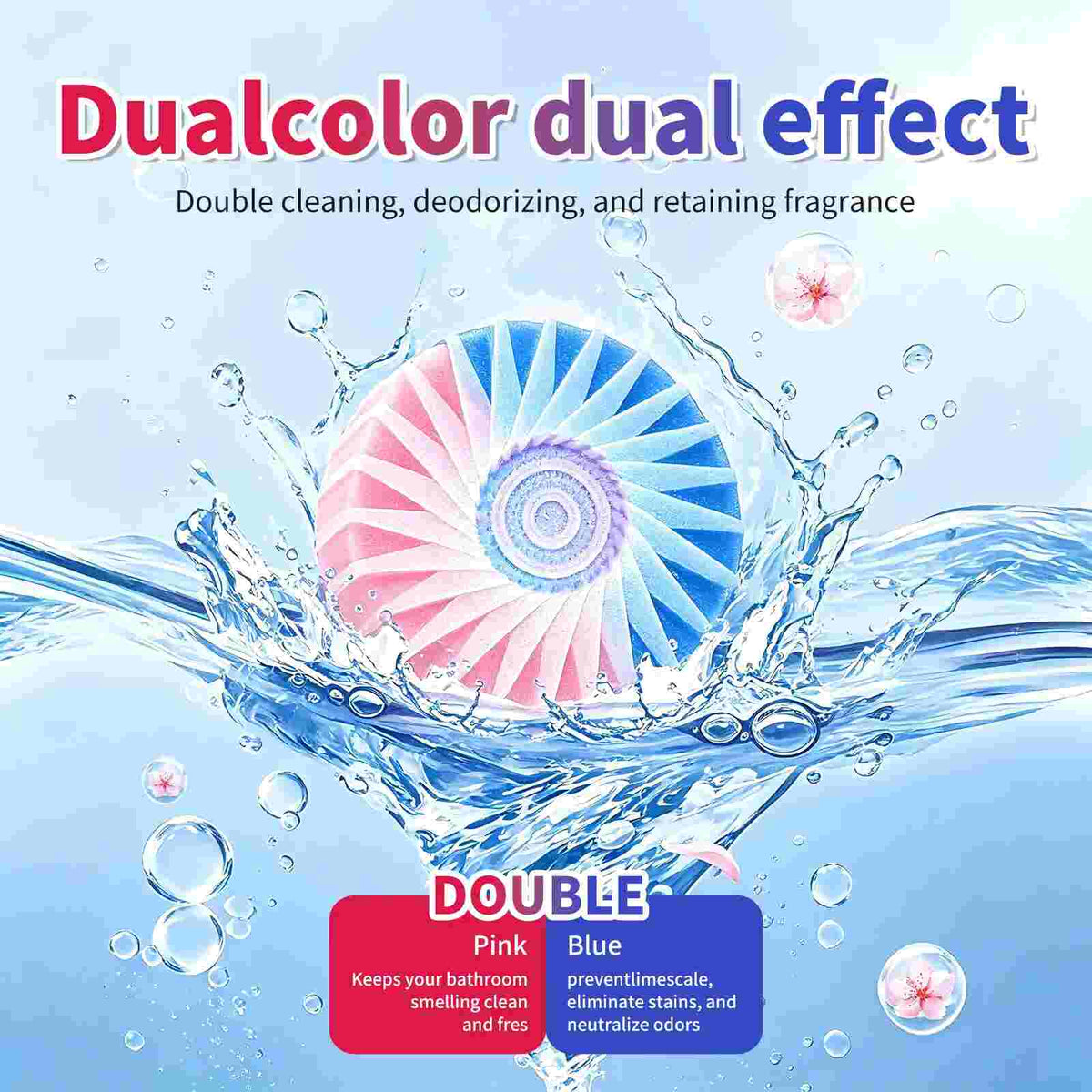 [BUY 2 GET 1 FREE] Dual-Action Automatic Toilet Cleaning Tablets