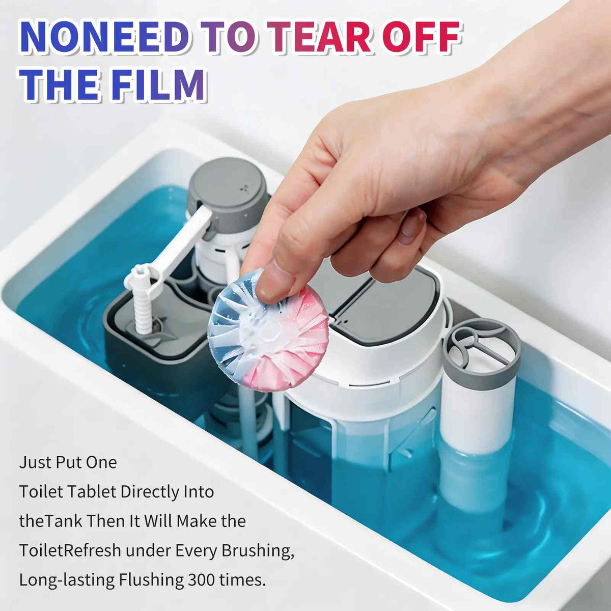 [BUY 2 GET 1 FREE] Dual-Action Automatic Toilet Cleaning Tablets