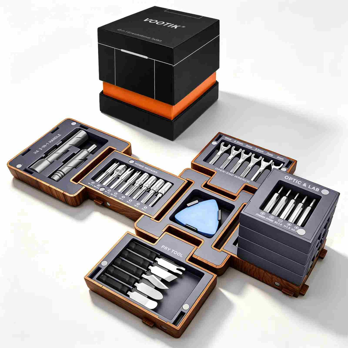 55-in-1 Magnetic Precision Screwdriver Set