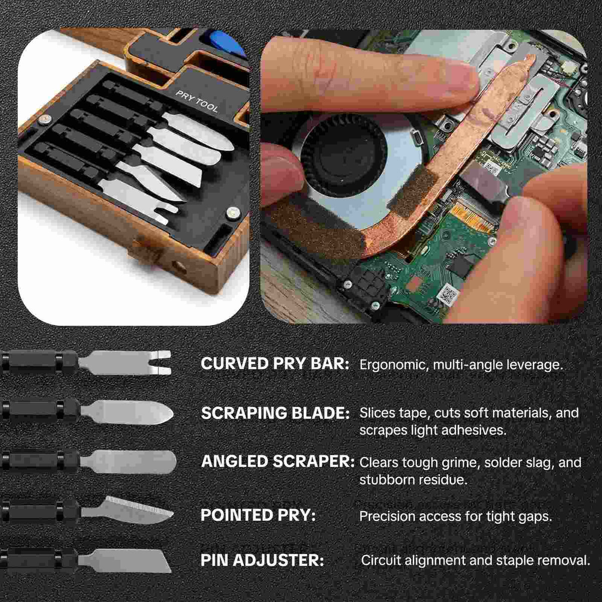 55-in-1 Magnetic Precision Screwdriver Set