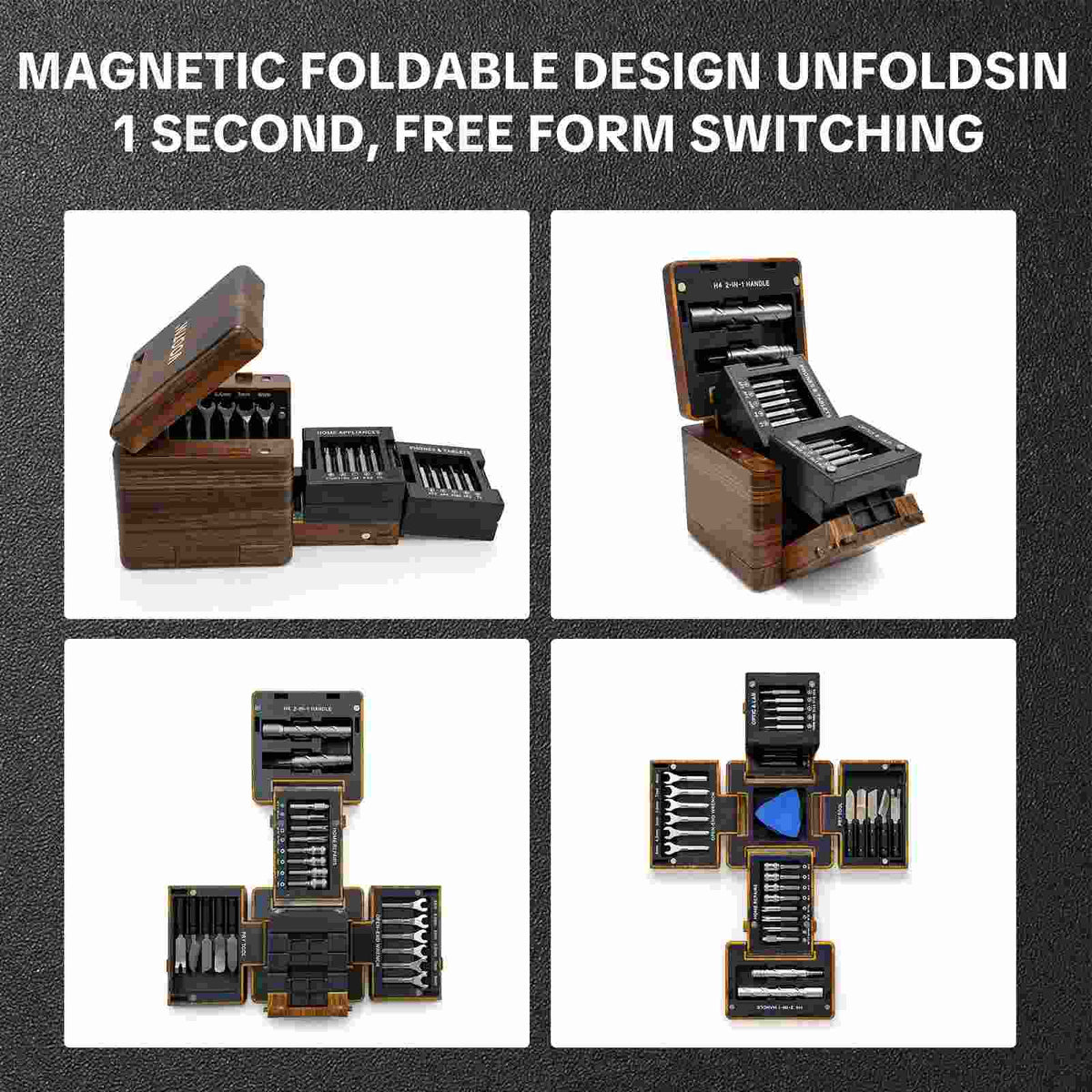 55-in-1 Magnetic Precision Screwdriver Set