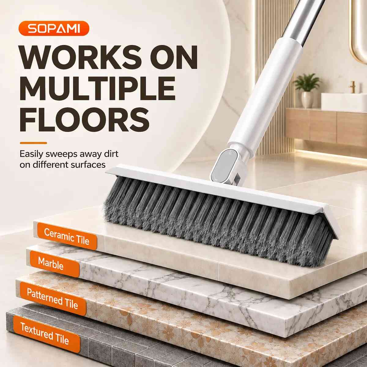 360° Rotating Gap Cleaning Tool