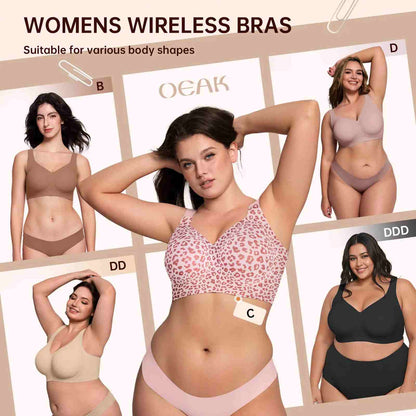 Wire-Free Seamless Support Bra
